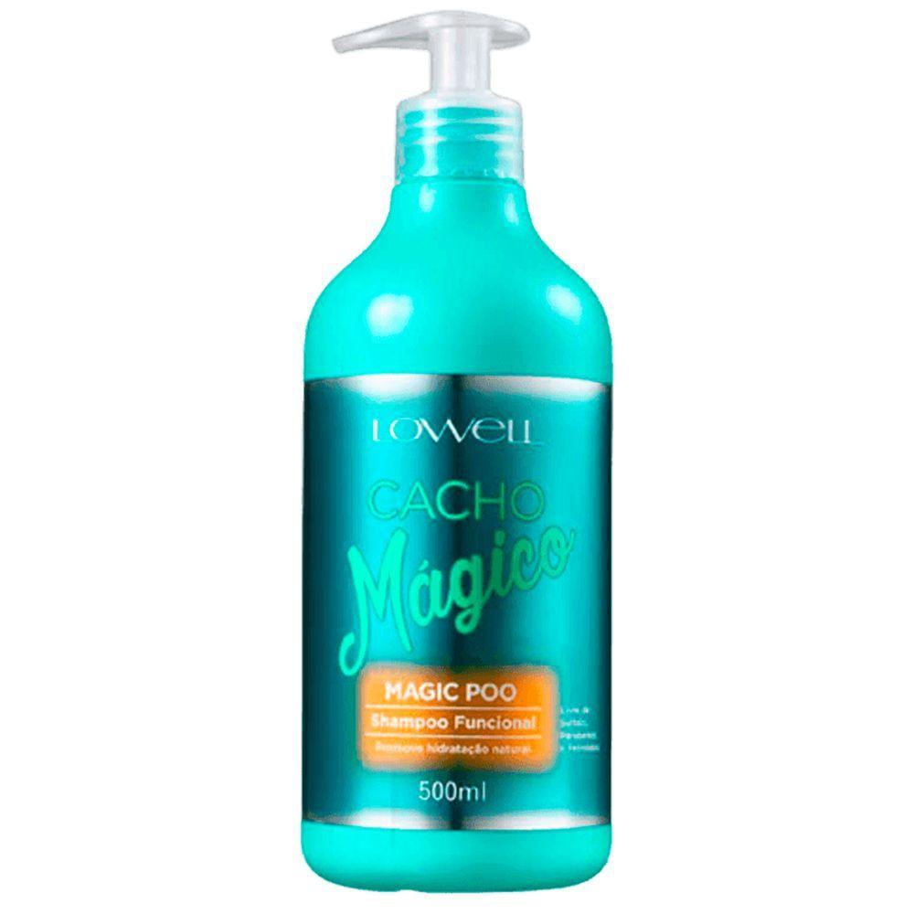 Lowell Cacho Mágico Magic Poo - Shampoo Sem Sulfato 500ml