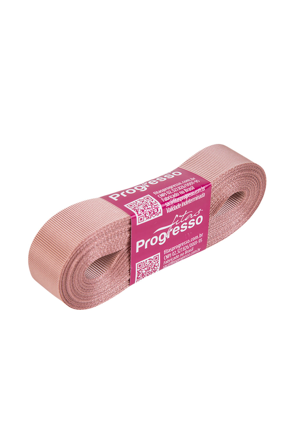 Fita de Gorgurão Progresso GP Nº05 22mm Peça com 10m Rosé 1143
