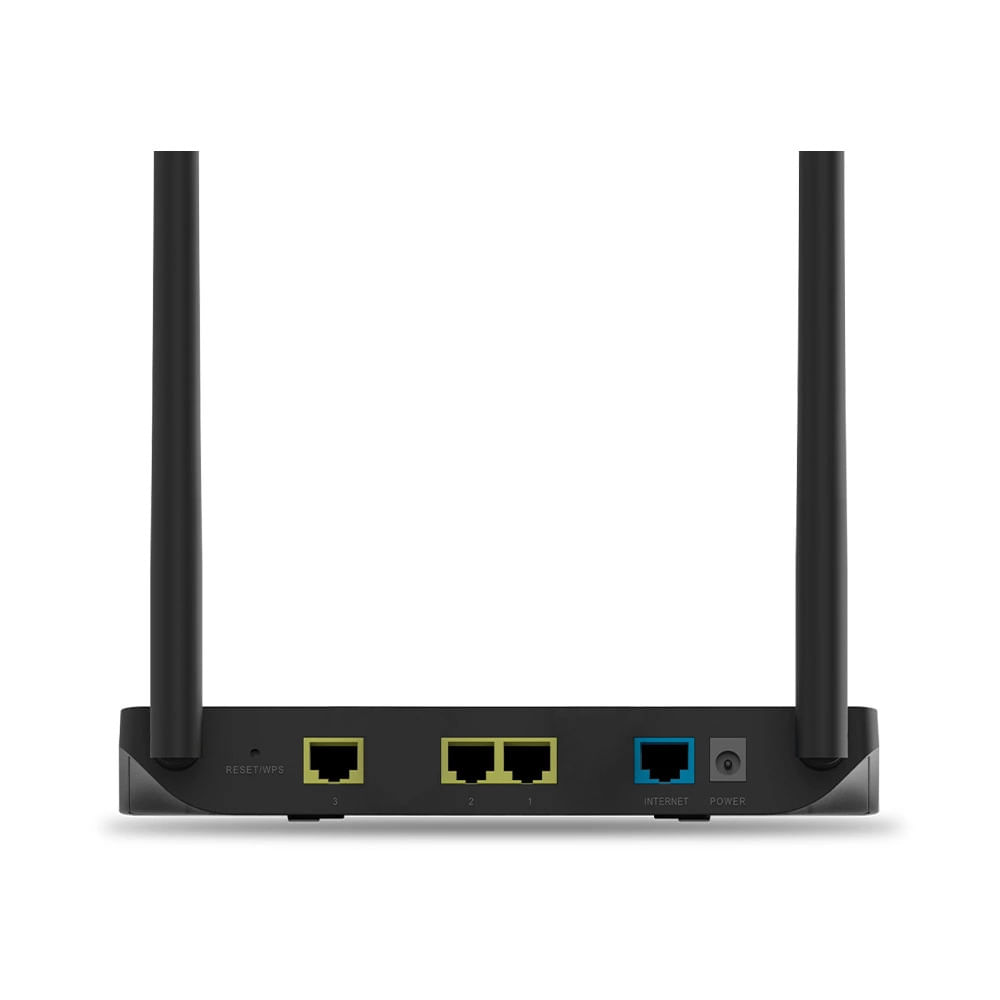 Roteador Wireless Intelbras W4-300f 300mbps 4 Portas Preto