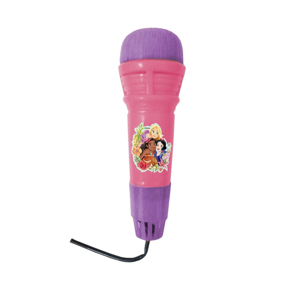 Microfone com Eco Etitoys Princesas