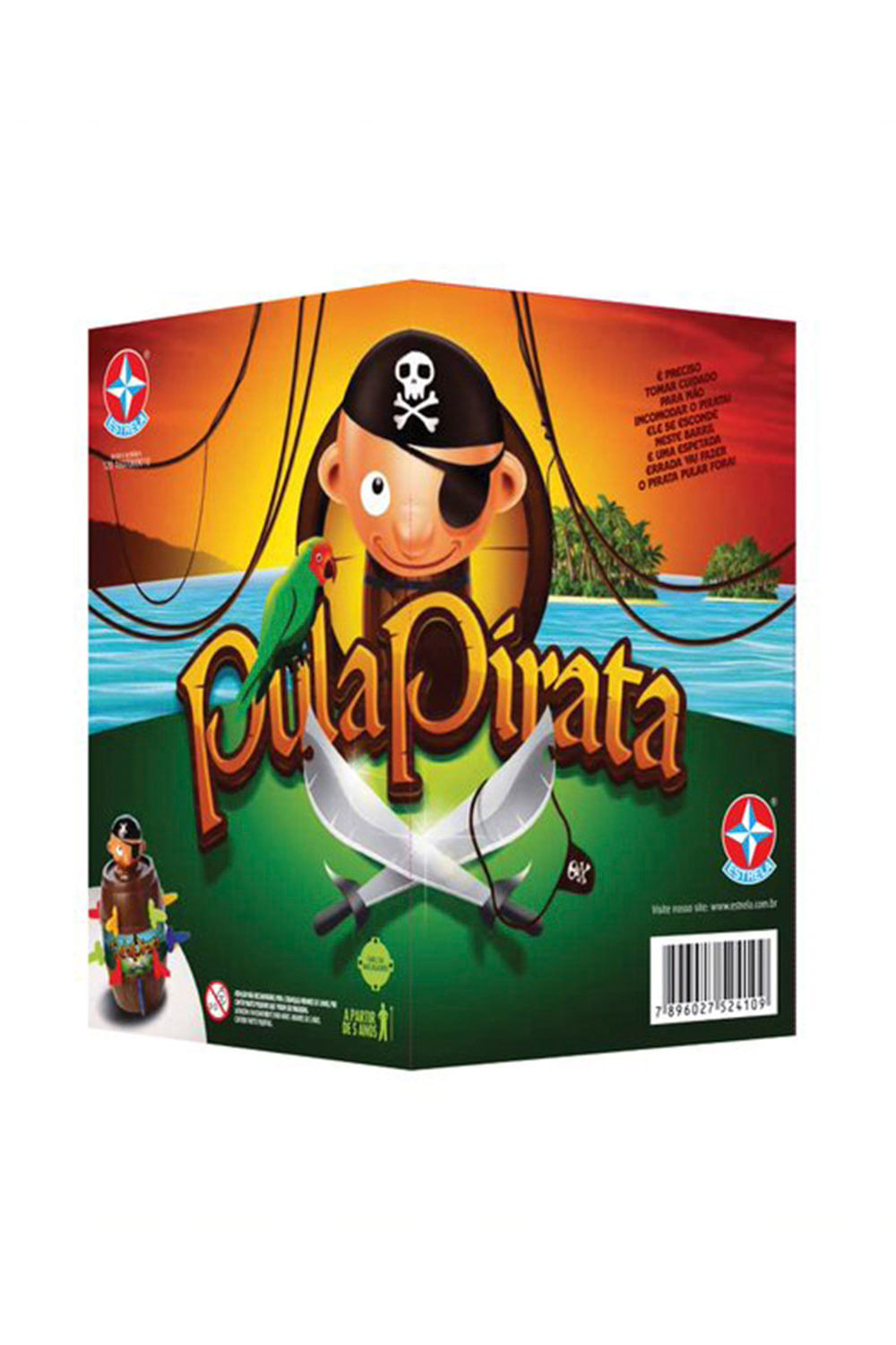 Jogo Pula Pirata Estrela