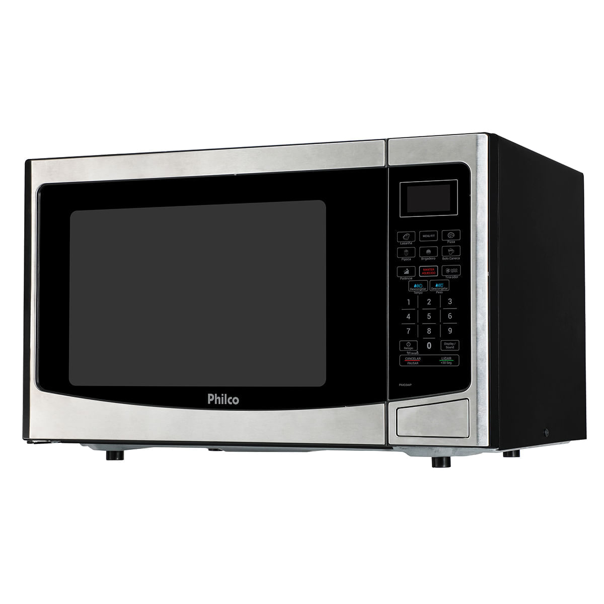 Micro-ondas Philco PMO34IP Inox Limpa Fácil 34L 1400W 127V