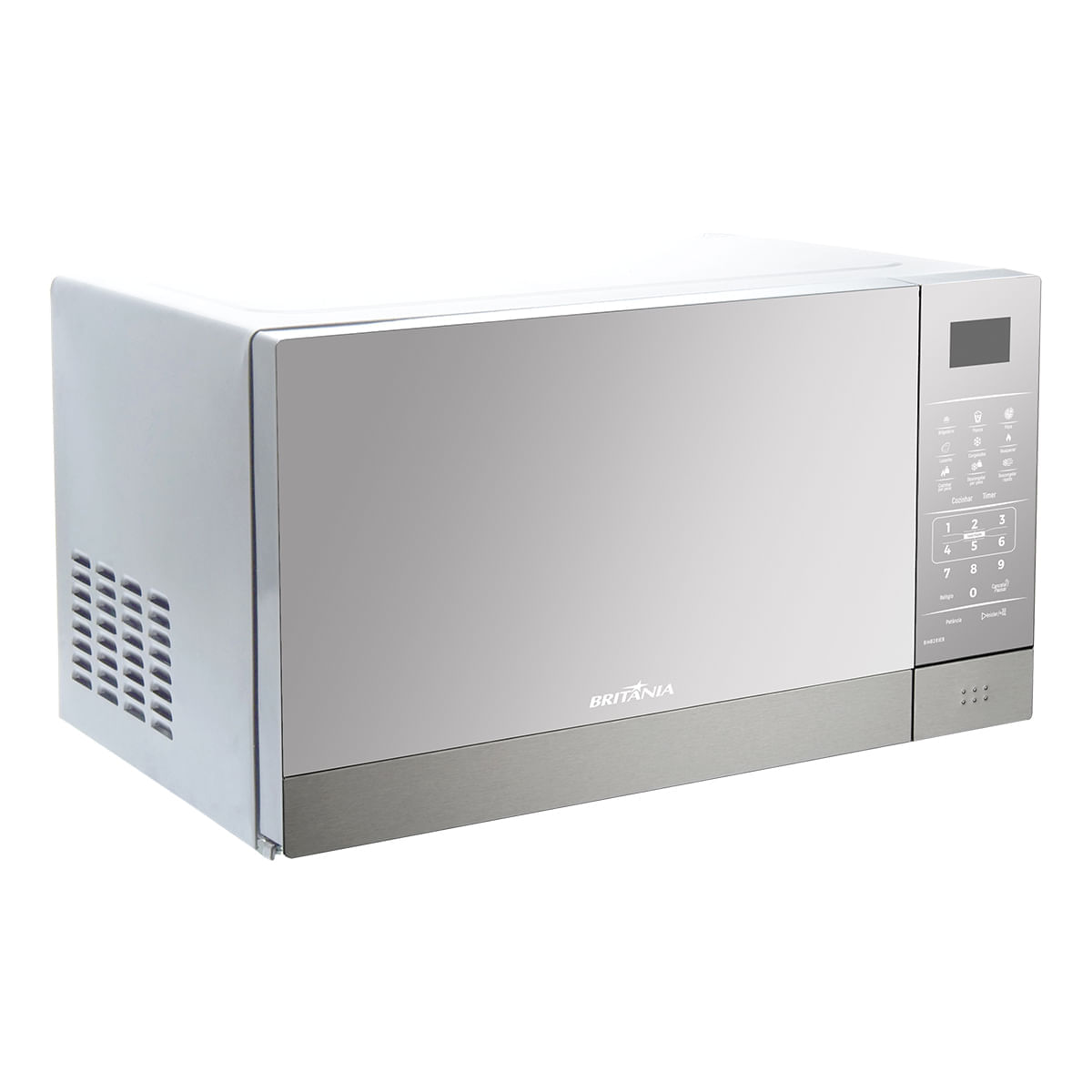 Micro-Ondas Britânia BMO28IEB 28L Porta Espelhada 1400W 127V