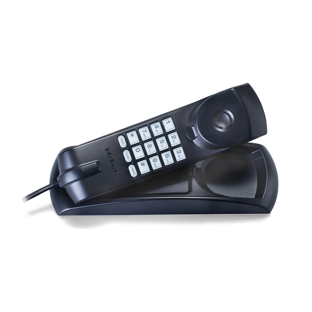 Telefone Fixo com Fio Intelbras TC 20 Preto