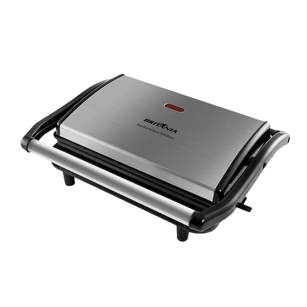 Grill e Sanduicheira Britânia Press BGR27I - 850W 127V