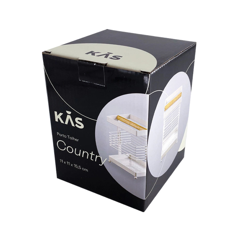 Porta-Talher Kas Country Branco