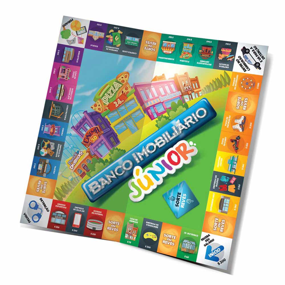 Jogo Banco Imobiliário Estrela Júnior