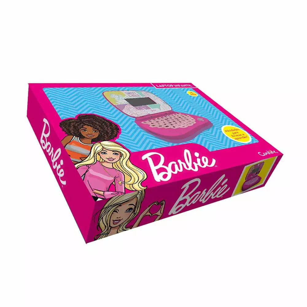 Laptop Infantil Candide Barbie Bilíngue