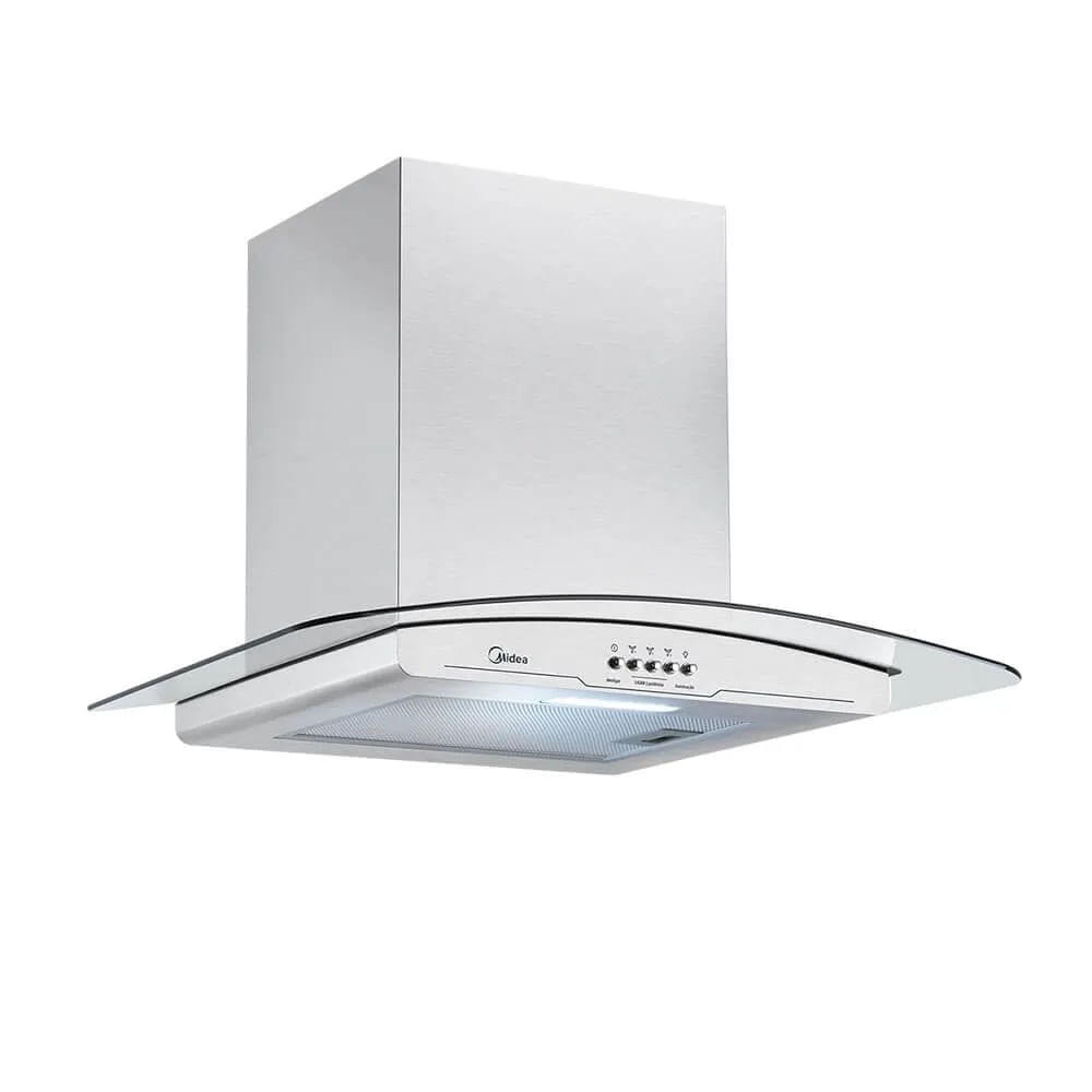 Coifa de Parede Midea 60cm Vidro Inox RGB601 - 127 Volts 127 Volts