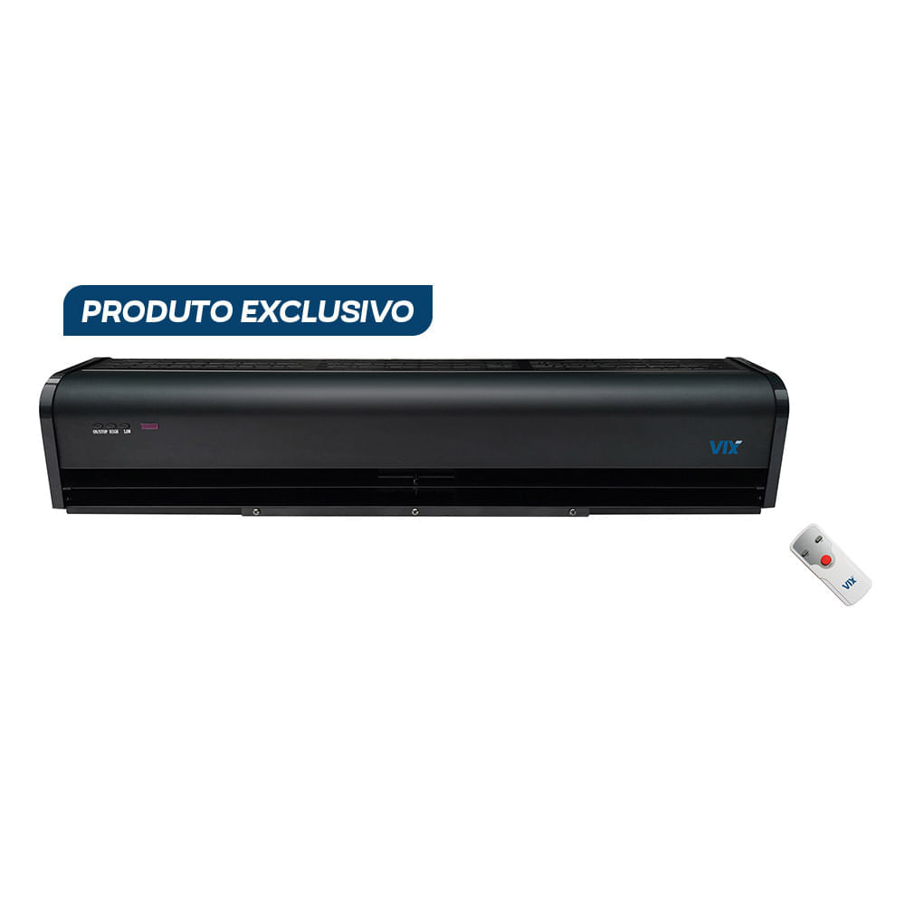 Cortina de Ar Vix One 150 cm Preta – 220 Volts