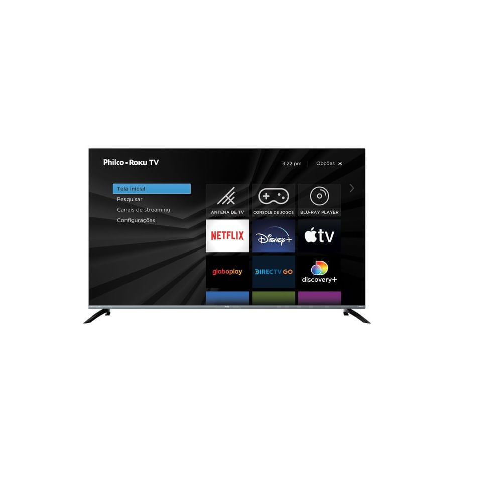 Smart TV Philco 58’’ 4K HDR10 Dolby Áudio Led PTV58G70R2CSGBL – Bivolt