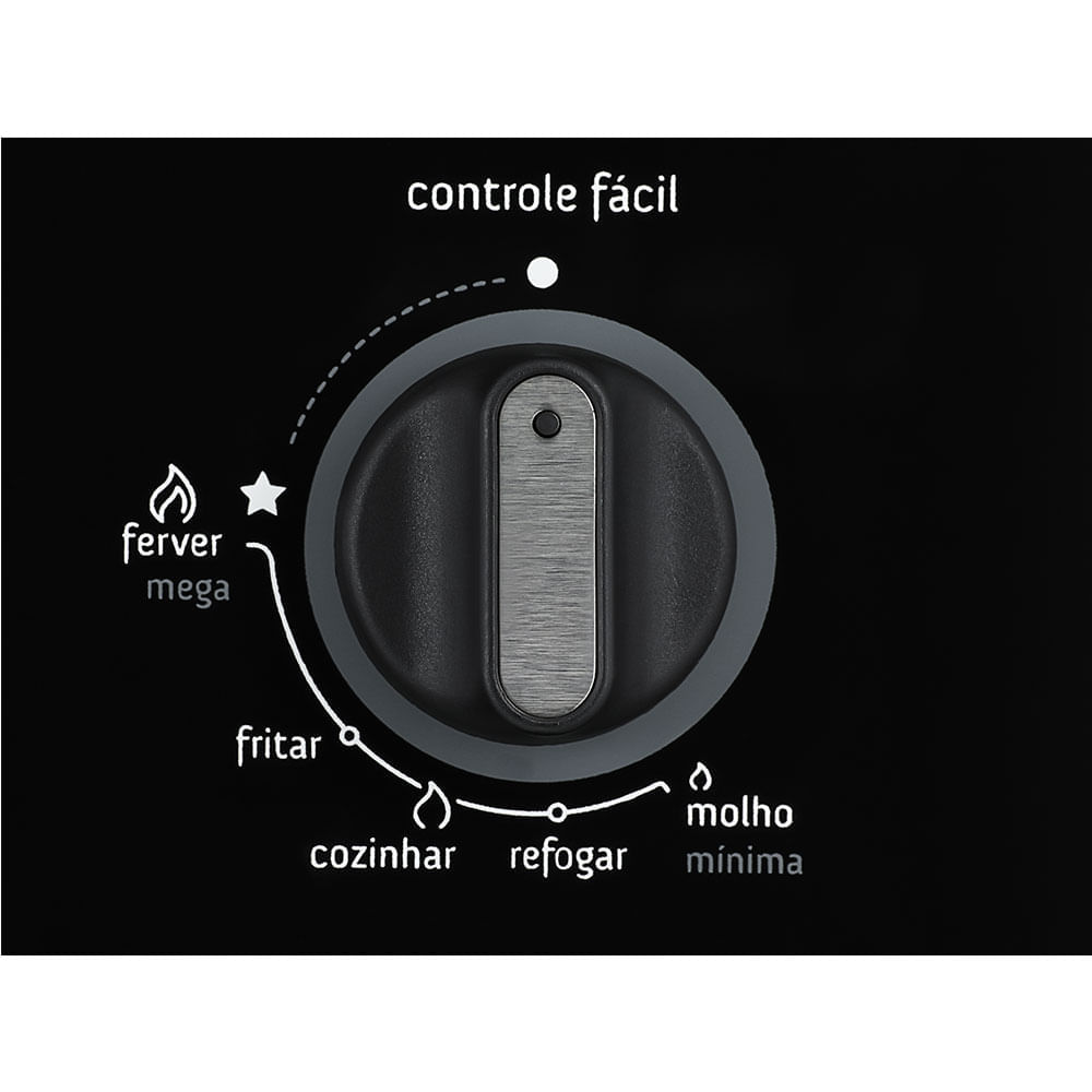 Cooktop Consul 4 Bocas Facilite com Controle Fácil e Acendimento Automático Preto CD060AE – Bivolt Bivolt