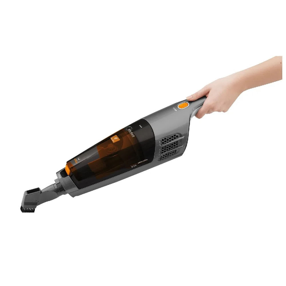 Aspirador de Pó Midea 2 em 1 Preto e Laranja VSA15B - Bivolt Bivolt