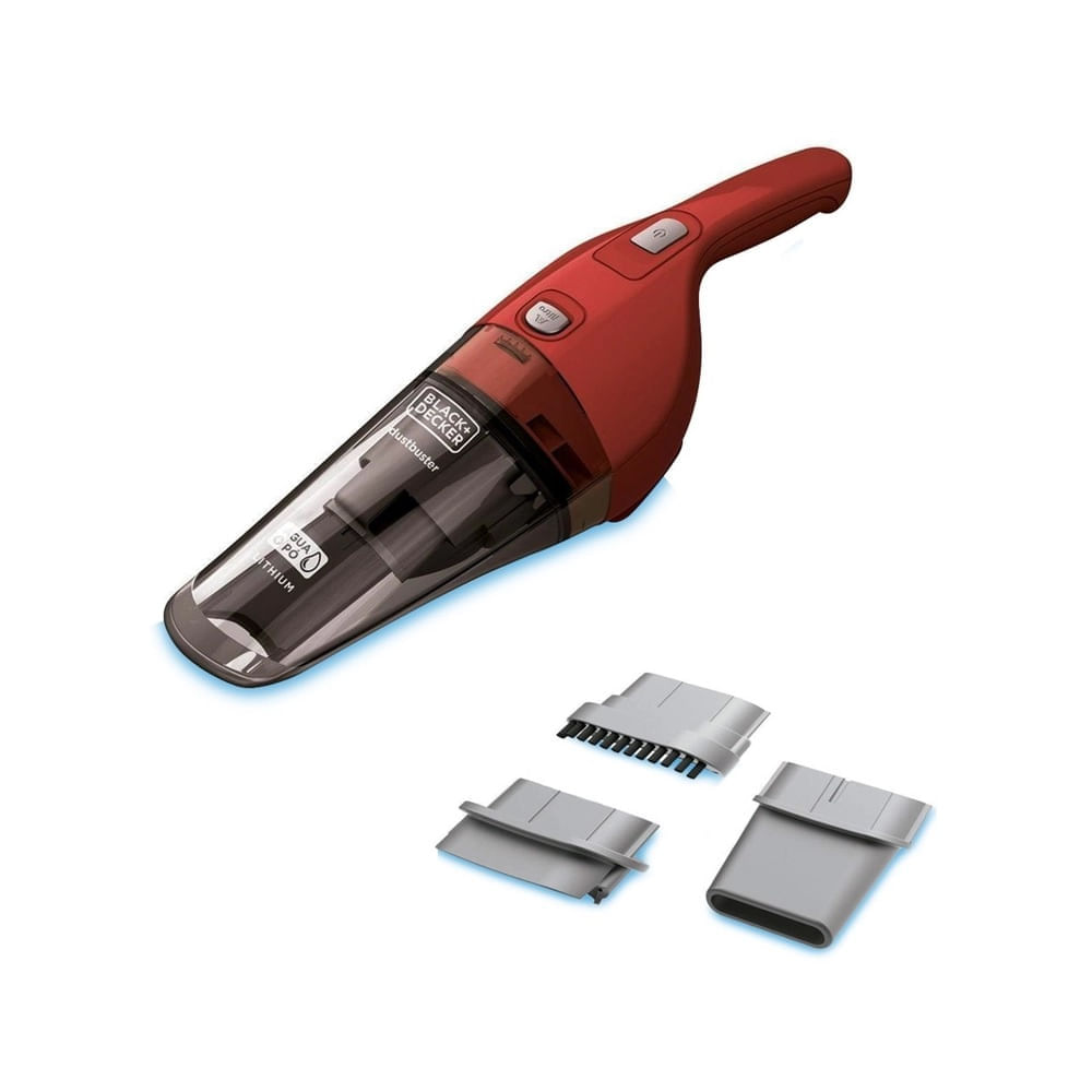 Aspirador de Pó e água Portátil Black+Decker Vermelho APB3600-BR - Bivolt
