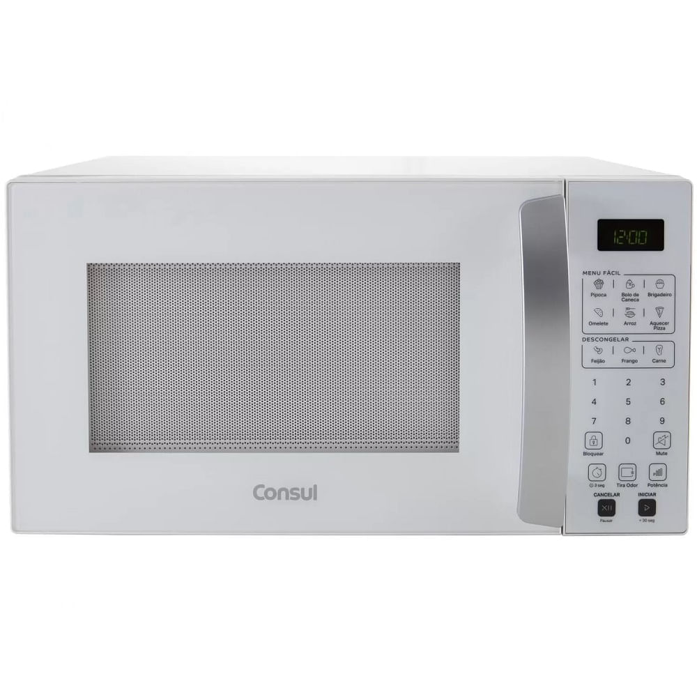 Micro-ondas Consul 32 Litros com Menu Fácil Branco CMS46AB - 127 Volts