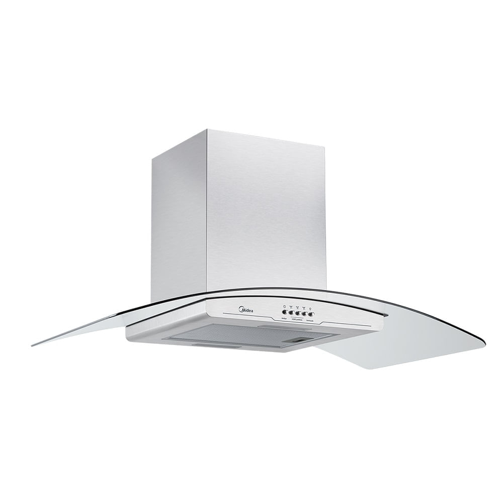 Coifa de Parede  Midea 90cm Vidro Inox RGB902 – 220 Volts 220 Volts