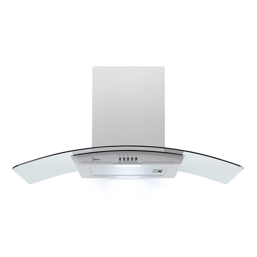 Coifa de Parede  Midea 90cm Vidro Inox RGB902 – 220 Volts