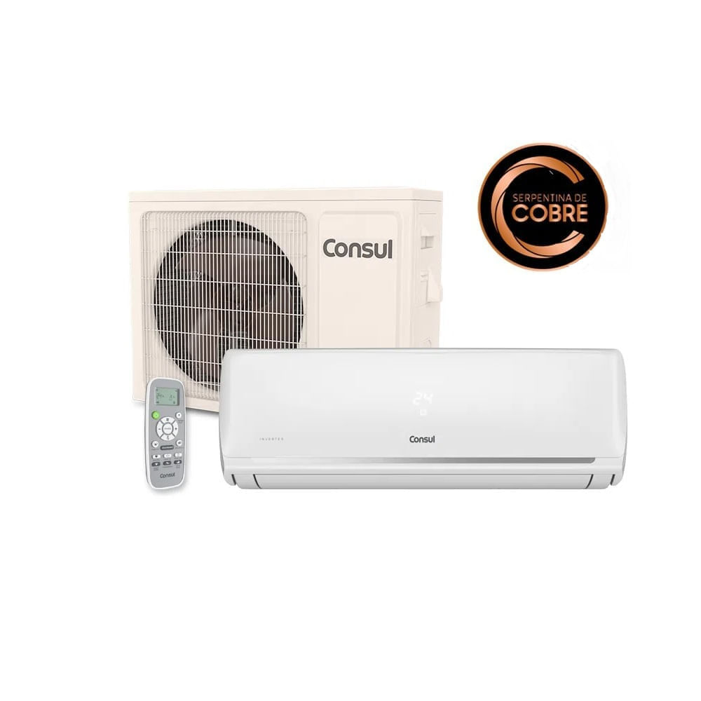 Ar Condicionado Split Hi Wall Inverter Consul Maxi 18000 BTU/h Frio CBF18EBBNA - 220 Volts 220 Volts