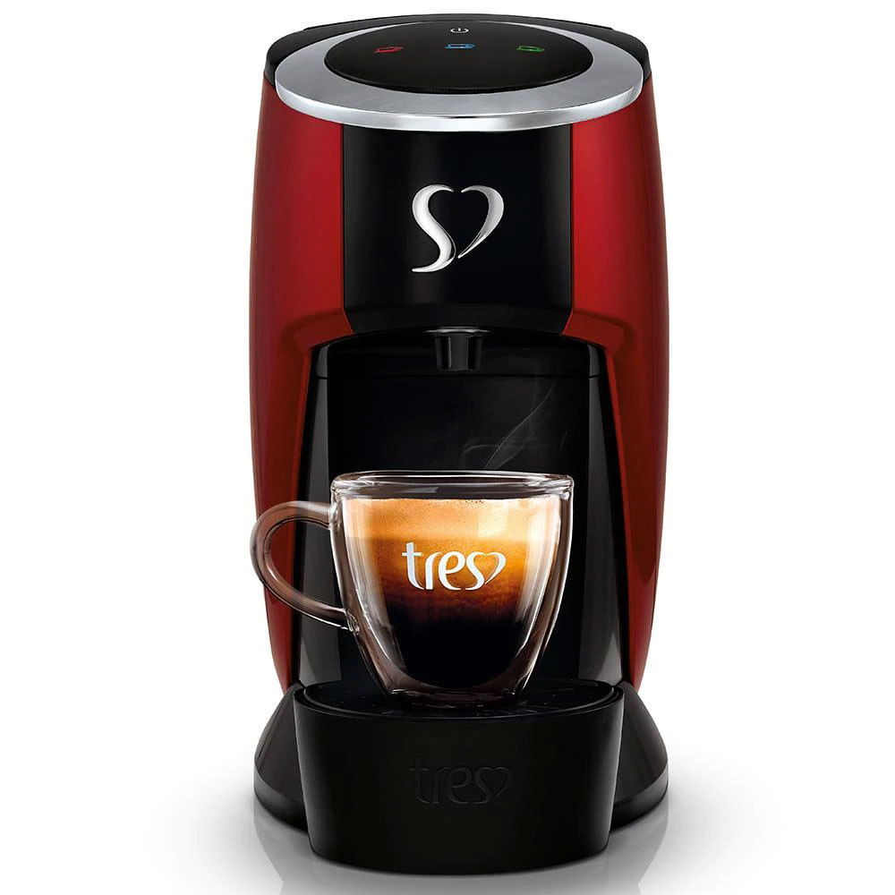 Cafeteira Espresso TRES Touch Automática Multibebidas