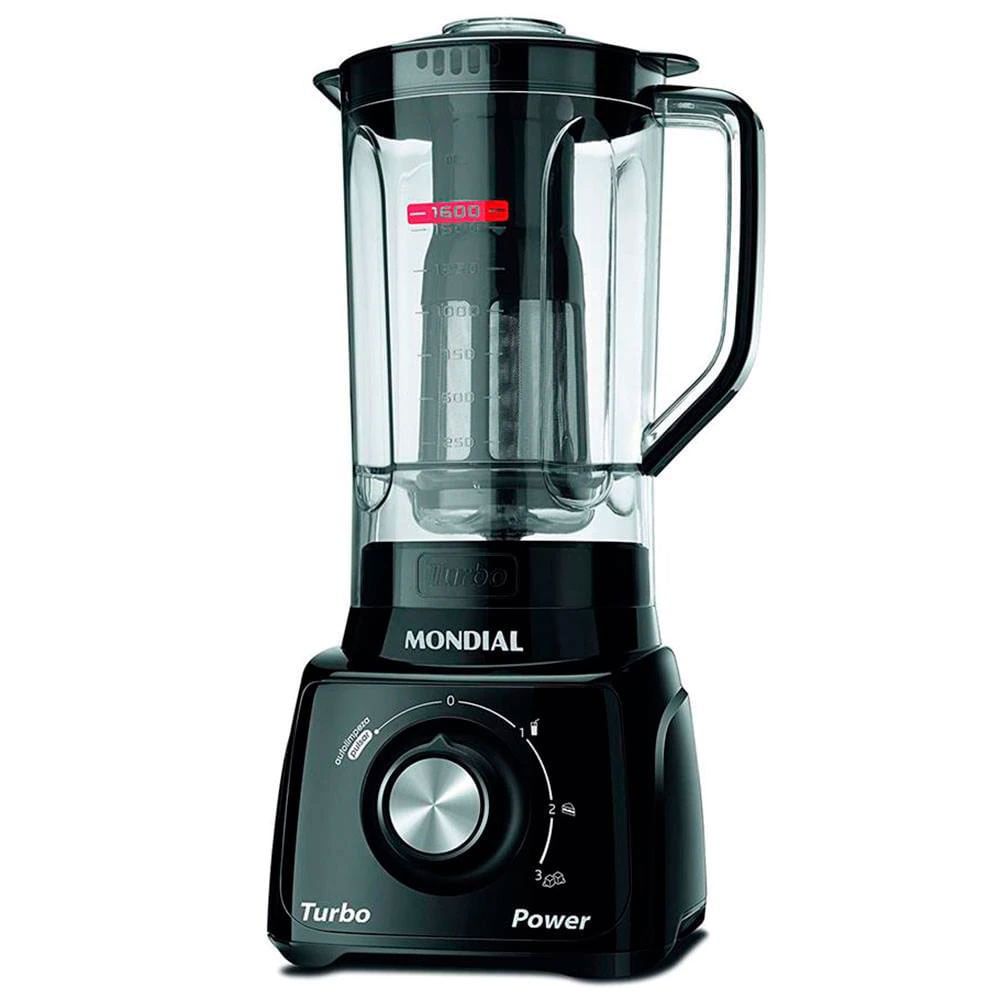 Liquidificador Mondial Turbo Power L-99 FB 500W com 3 Velocidades