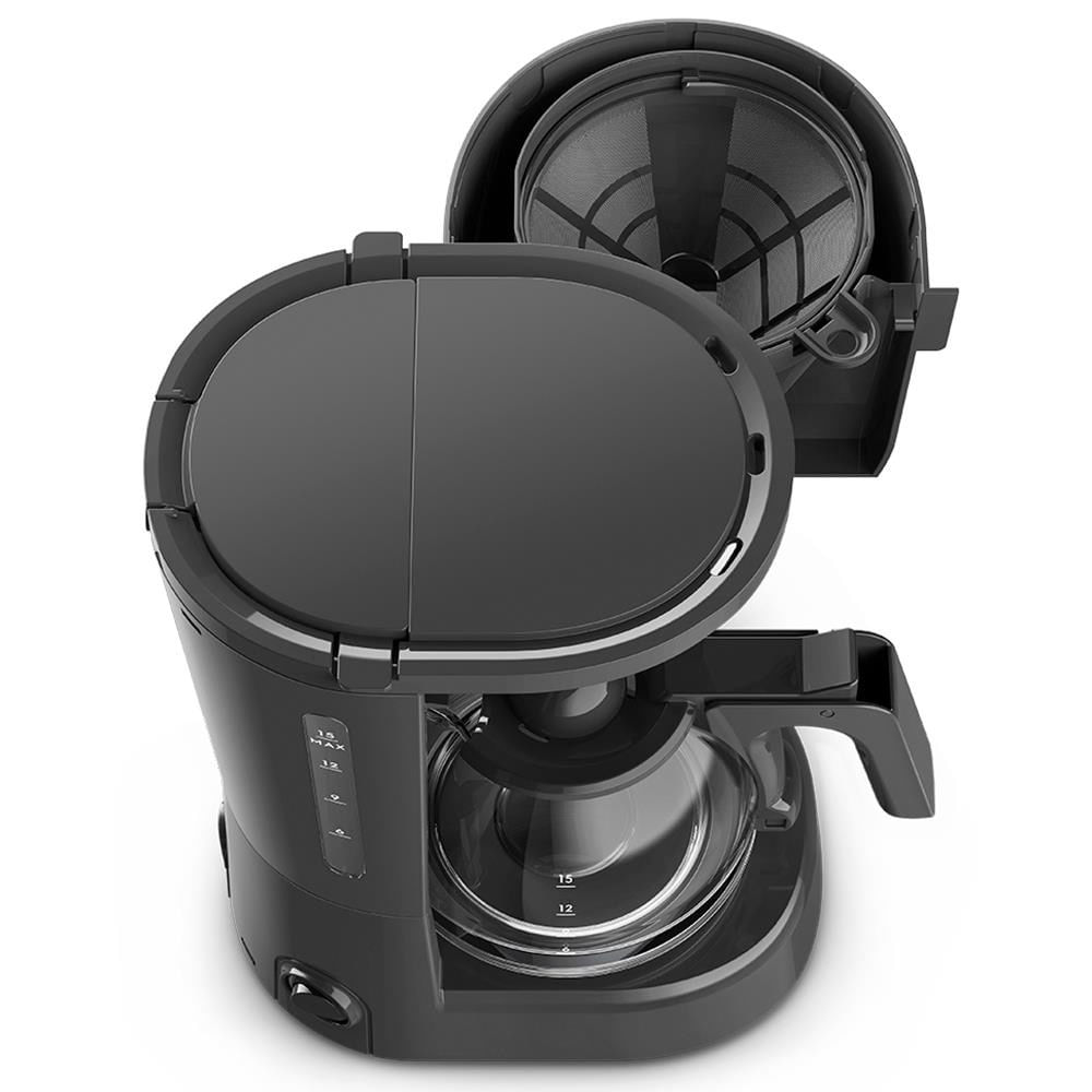 Cafeteira Elétrica Electrolux Efficiente ECM10 15 Xícaras Preto / 110V