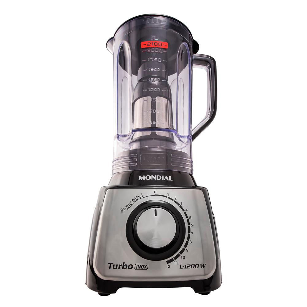 Liquidificador Turbo L1200 BI 12 Velocidades 1200W Mondial