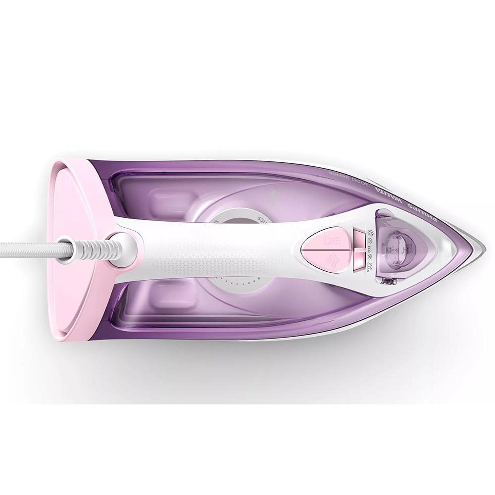 Ferro de Passar a Vapor Base de Cerâmica com Spray Philips Walita 3000 Series Rosa 2000 W Rosa / 220V