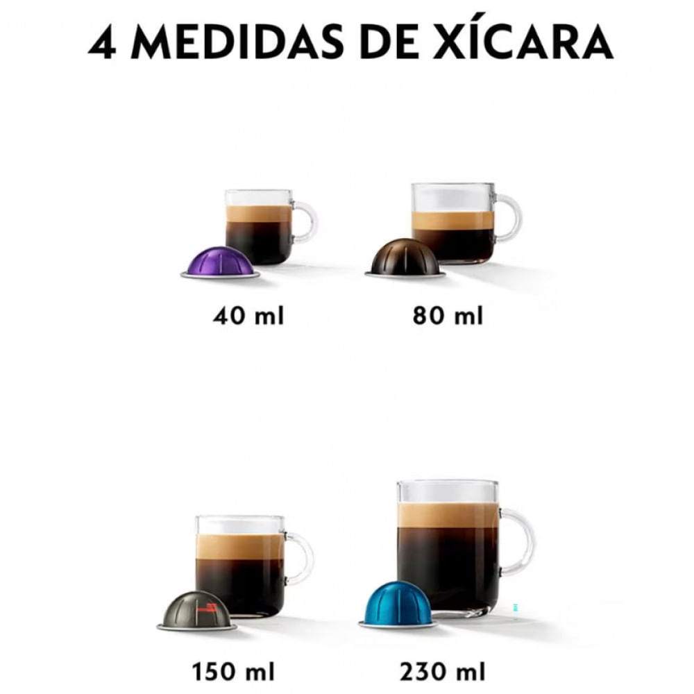 Máquina de Café Nespresso Vertuo Pop com Kit Boas-Vindas Vermelho / 110V