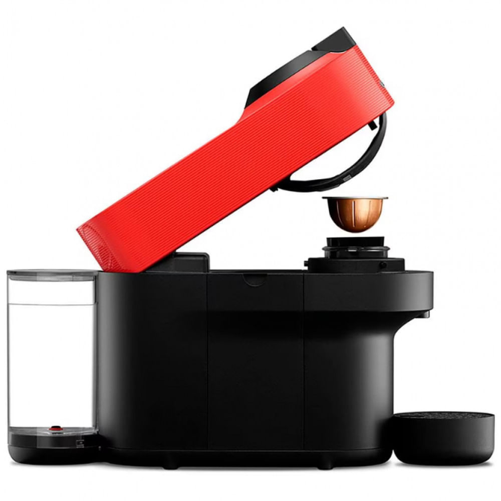 Máquina de Café Nespresso Vertuo Pop com Kit Boas-Vindas Vermelho / 110V