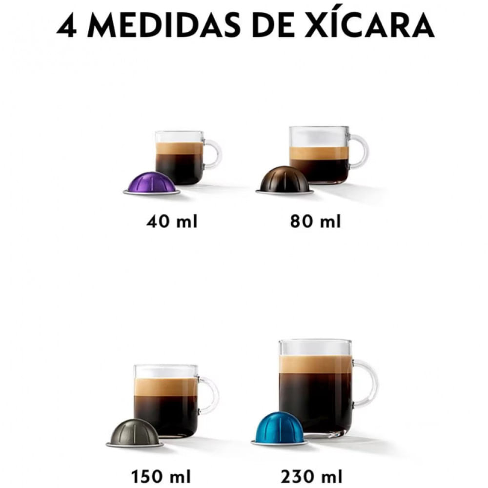 Máquina de Café Nespresso Vertuo Pop com Kit Boas-Vindas Branco / 110V