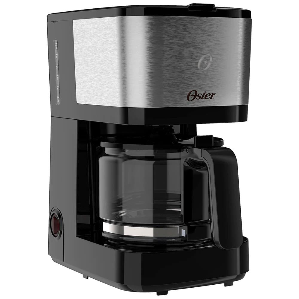 Cafeteira Elétrica Oster OCAF300 19 Xícaras Preto com Inox / 110V