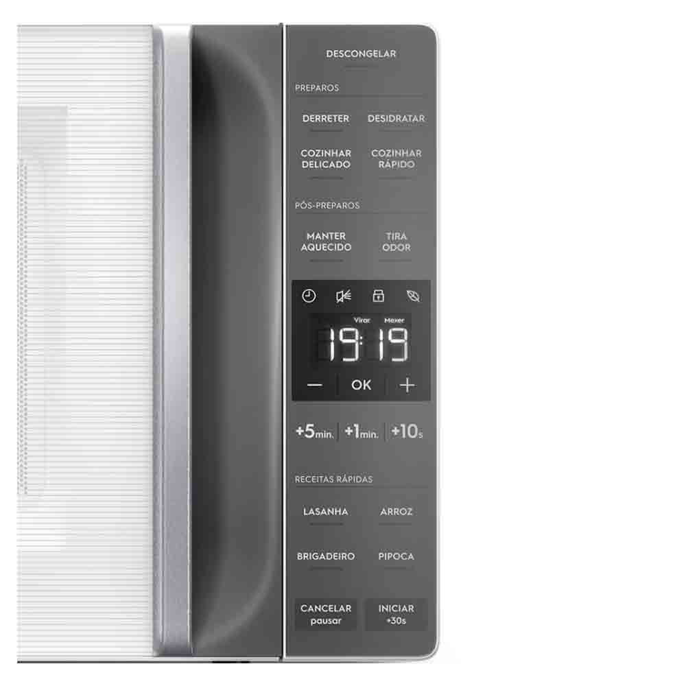 Forno de Micro-ondas Electrolux Efficient ME23B com Função Manter Aquecido 23 L Branco / 220V