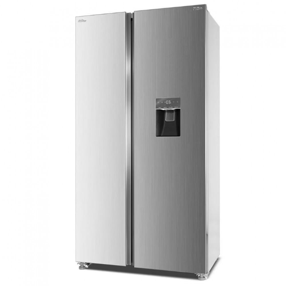 Geladeira Philco Side By Side Eco Inverter PRF535ID Frost Free com Smart Cooling e Display Digital Inox 434 L