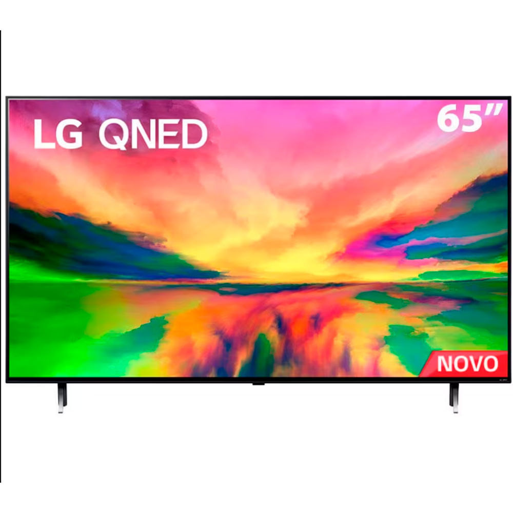 Smart TV 65 4K LG 65QNED80SRA Quantum Dot NanoCell 120Hz, FreeSync, ThinQ AI, Alexa, Google, 4 HDMIs