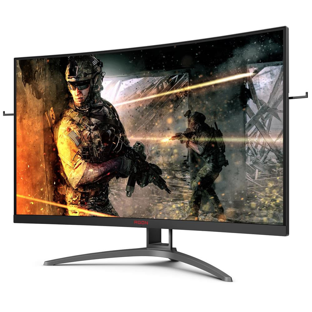 Monitor Gamer Curvo LED 31.5 Preto / Bivolt