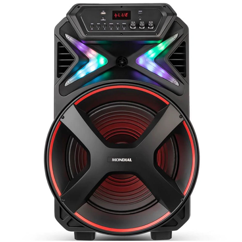 Caixa Amplificada CM-700 Bluetooth USB e Rádio FM 700W Mondial