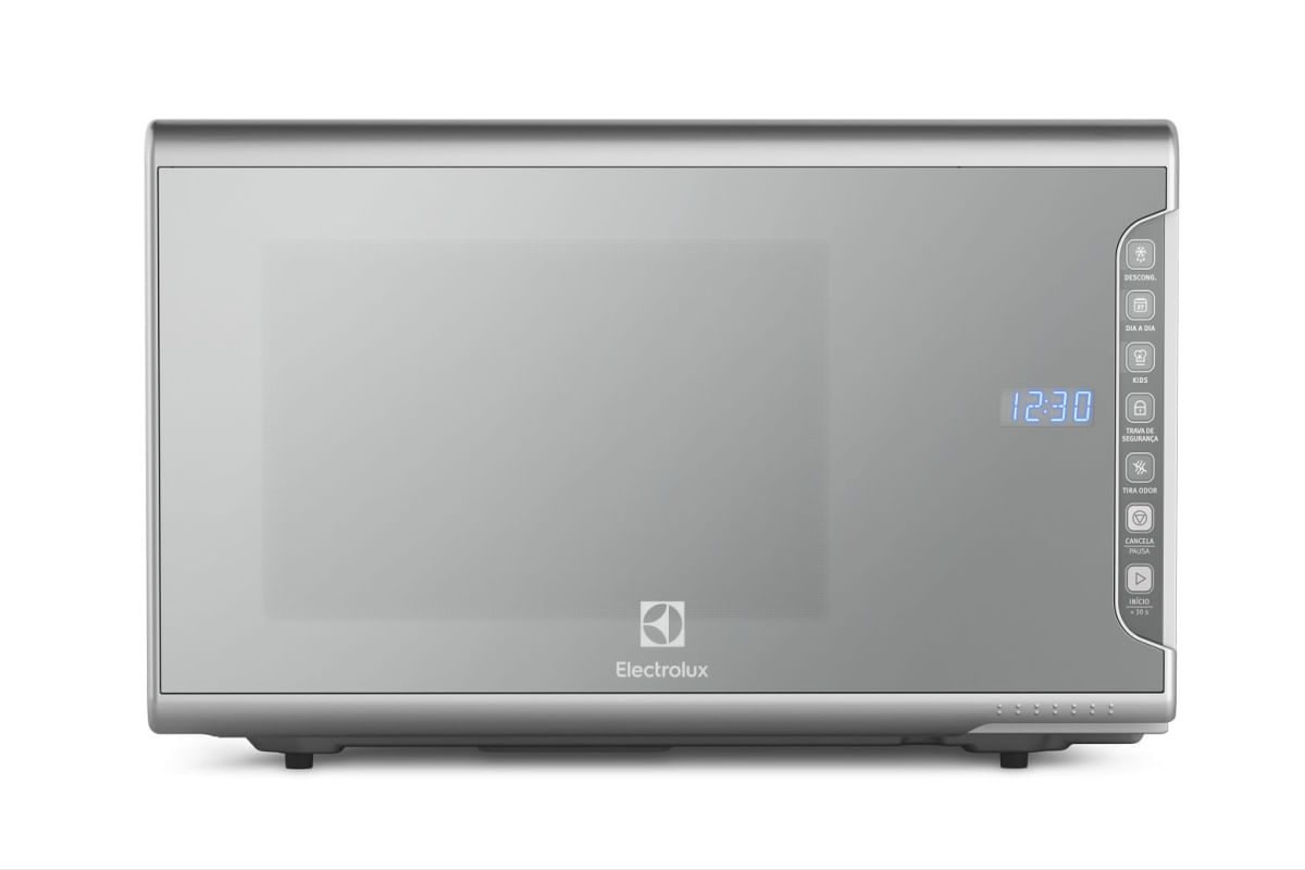 Micro-ondas Electrolux 31 Litros com Painel Integrado Prata MI41S - 220 Volts 220 Volts