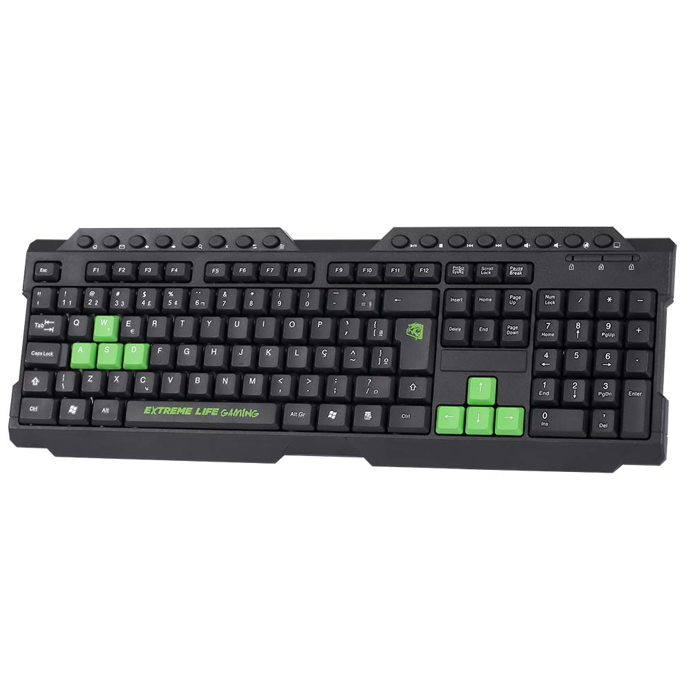 Teclado Gamer USB ELG TGDW Dragon War