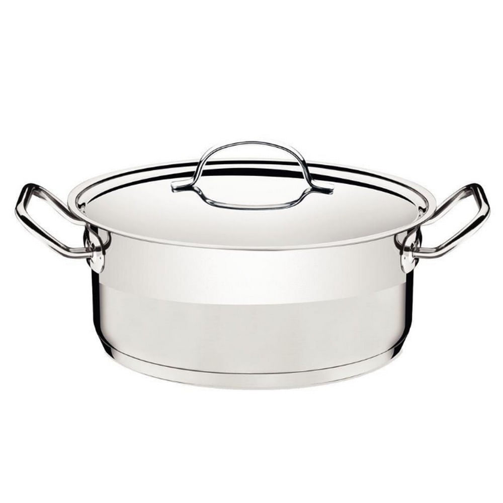 Caçarola Rasa Tramontina Professional Gourmet Inox - 20cm