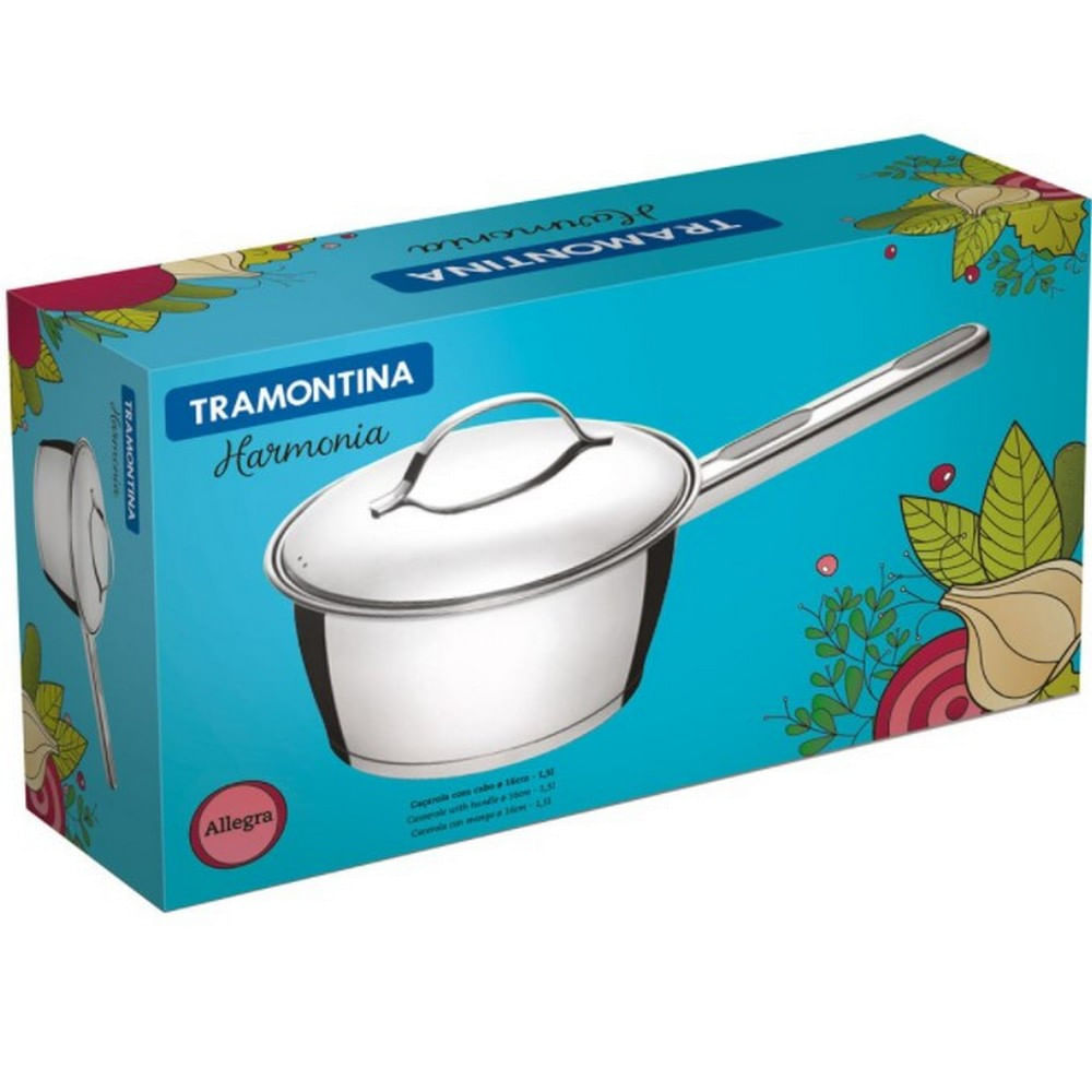 Panela Tramontina Allegra Inox - 16cm Inox