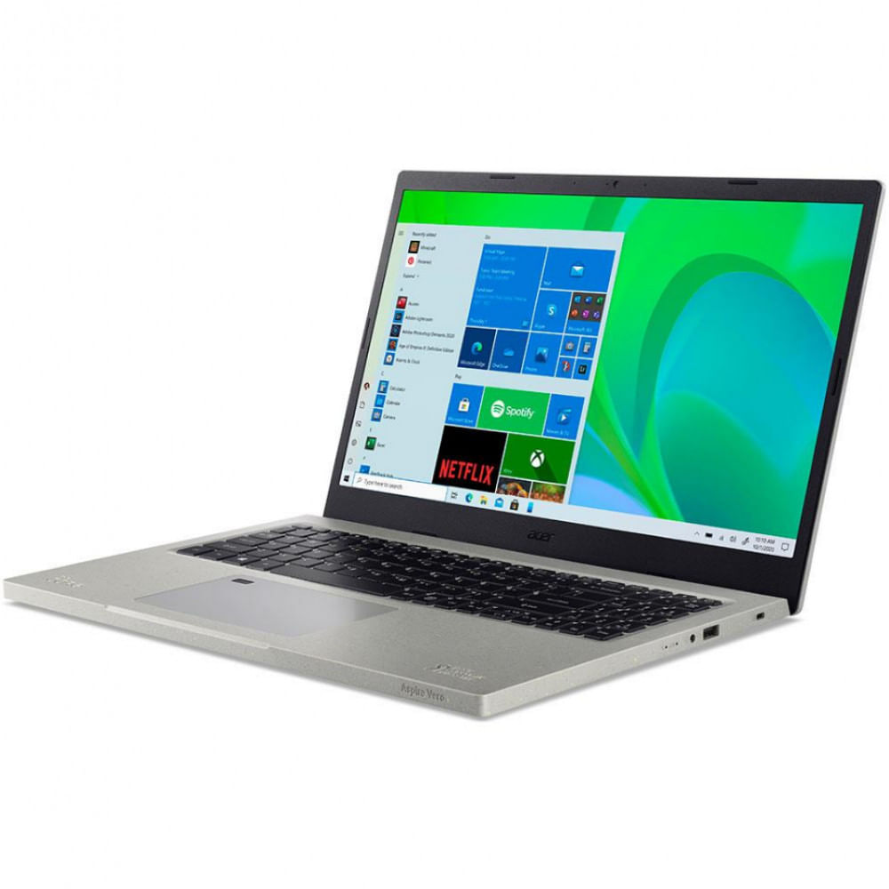 Encontraproduto.com.br - Notebook Acer Core I5- 1155G7 8Gb 512Gb Ssd Tela 15.6? Aspire Vero Av15-51-58Zm Cinza Bivolt