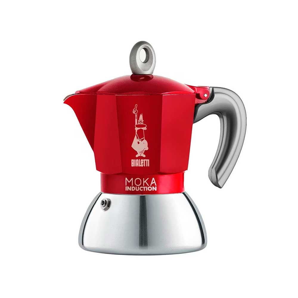 Cafeteira Italiana Bialetti Moka Induction em Alumínio 2 Xícaras