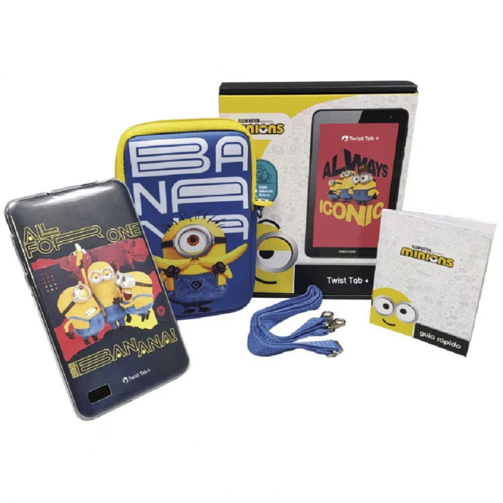 Tablet Positivo Twist Tab Minions com Tela 7