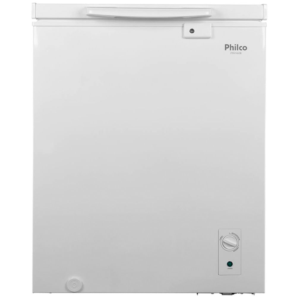 Freezer Horizontal PFH160B 143 Litros com Degelo Manual Philco Branco / 110V