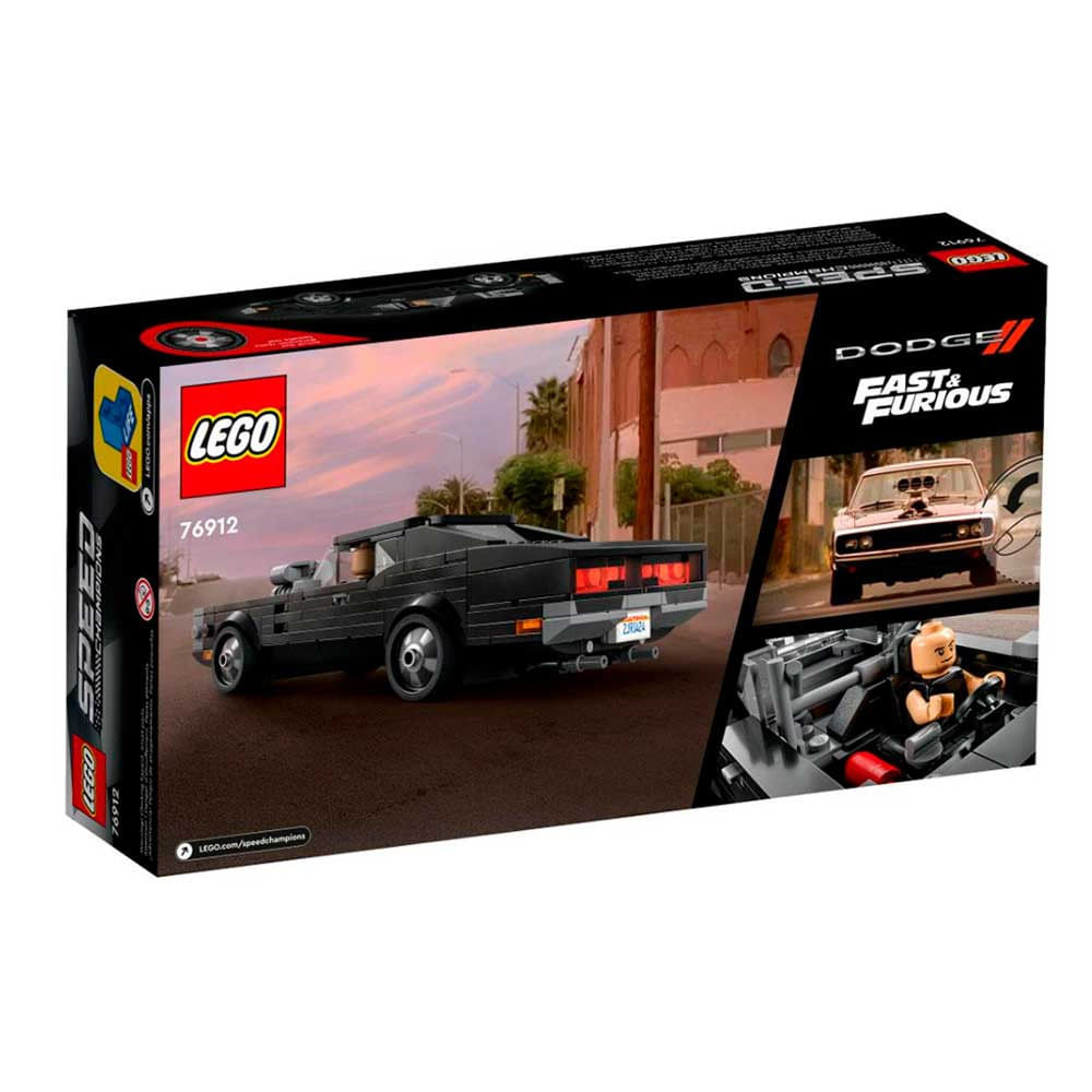 LEGO Velozes e Furiosos Speed Champions 1970 Dodge Charger R/T 345 ...
