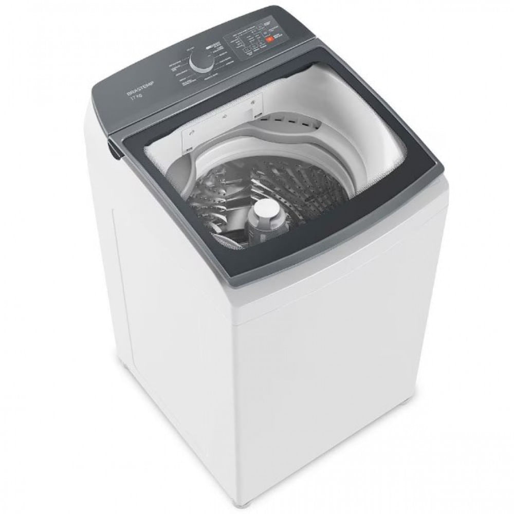 Lavadora de Roupas 17kg BWK17AB com Ciclo Tira Manchas Advanced e Ciclo Antibolinha Brastemp