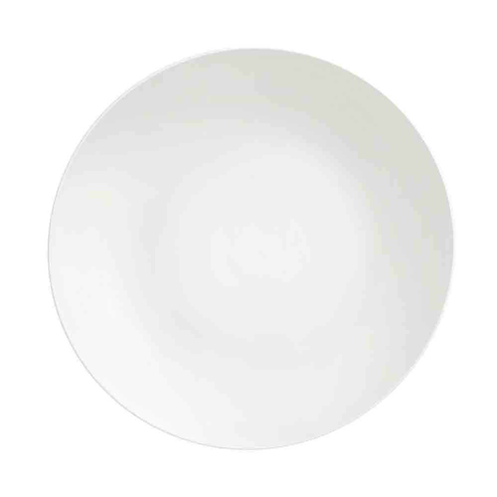 Conjunto com 6 Pratos Rasos Tramontina Sophia em Porcelana 28 cm Branco