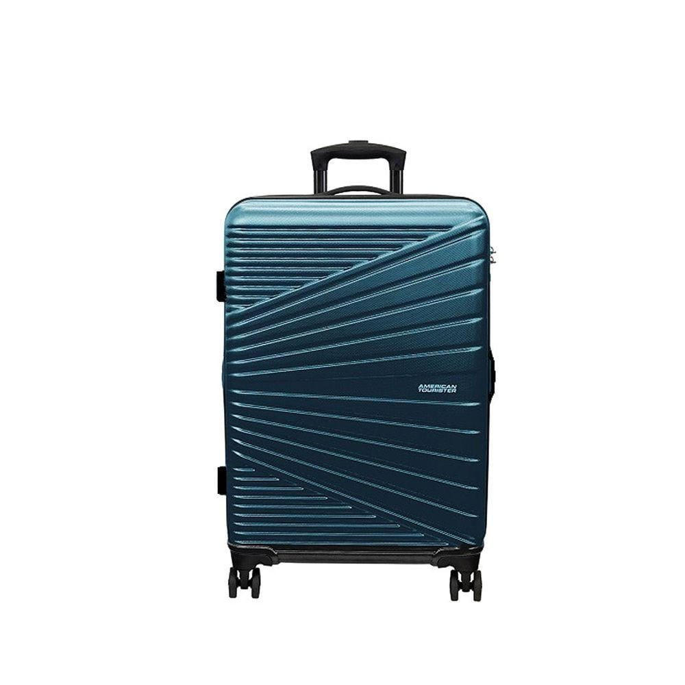 Mala De Viagem Grande Exp Abs American Tourister By Samsonite Recife Tsa Rodas Duplas 360 Verde G