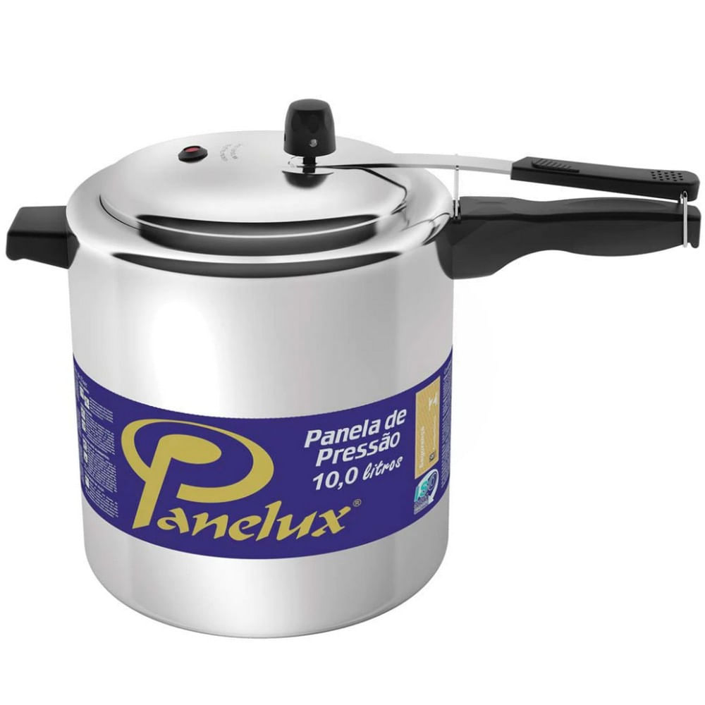 Panela de Pressão Panelux Classic Polida Prata 4,5L - Le biscuit