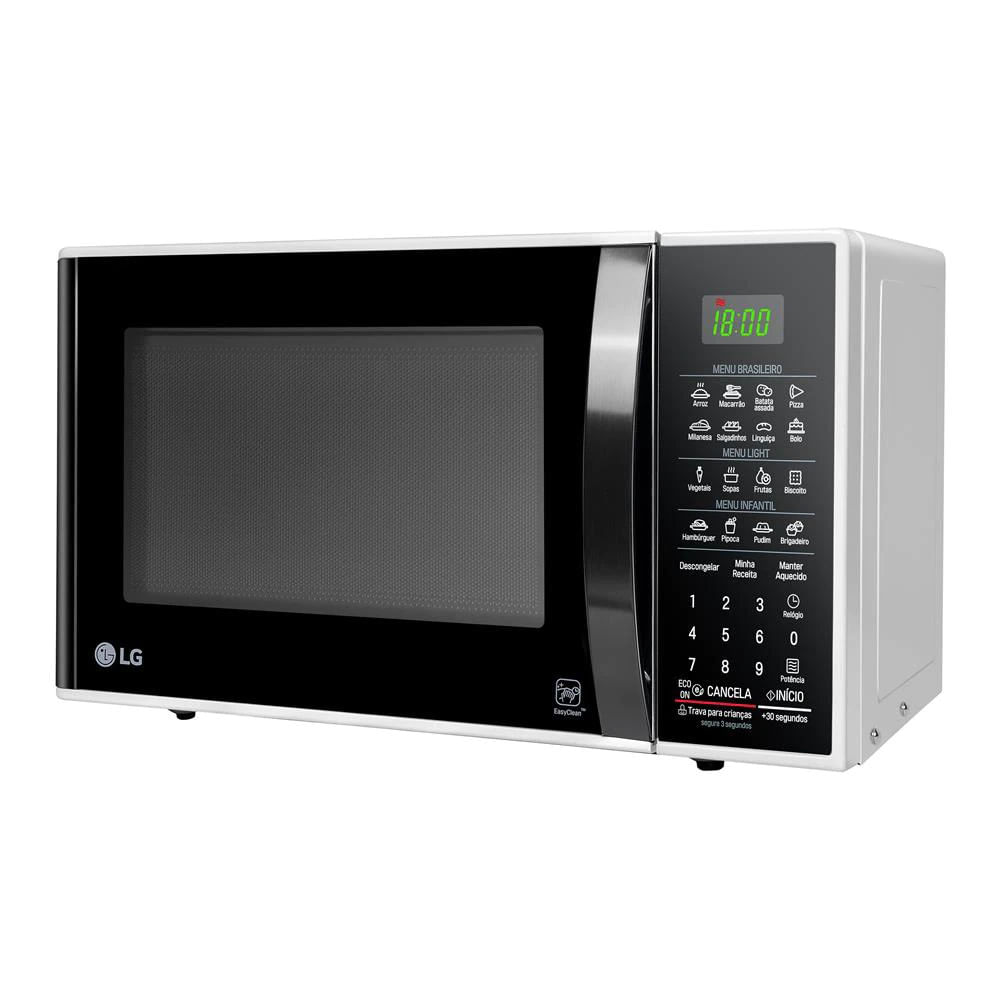 Forno de Micro Ondas MS3091BC Função Eco On 30 Litros LG